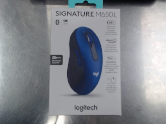 Logitech signature m650l bleu