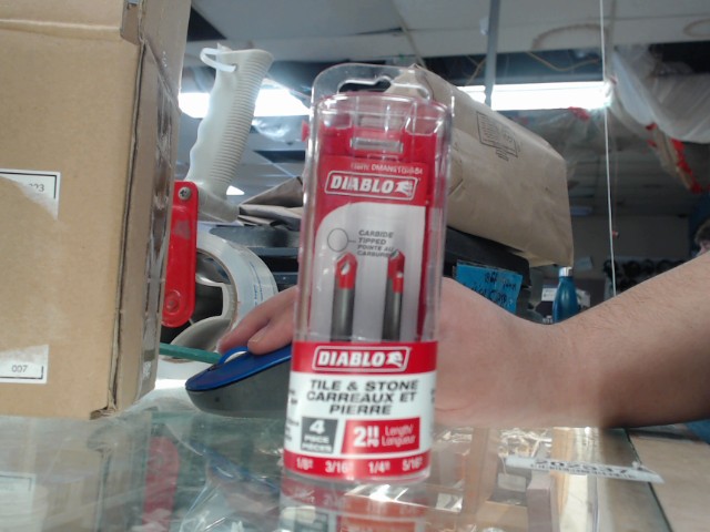 Carbide bit pk of 1/8 - 5/16