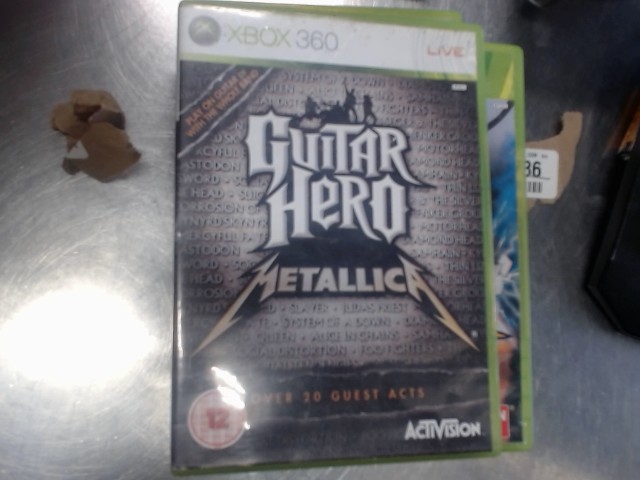 Guitar hero metallica