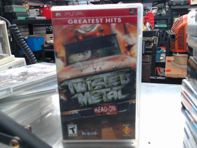Twisted metal head on greatest hits cib