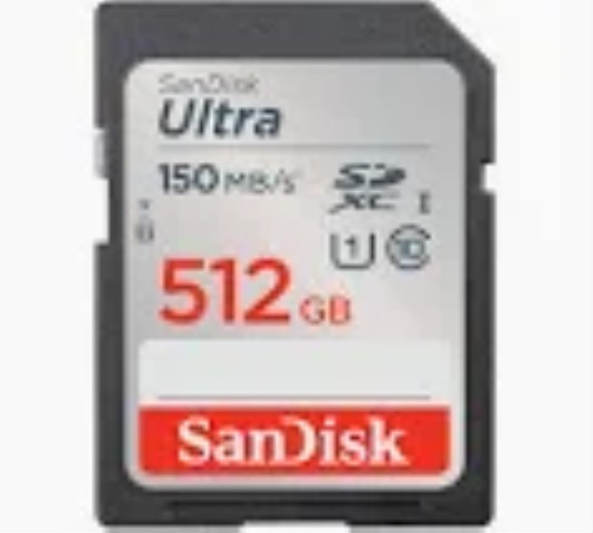 Sandisk ultra sdxc uhs-i 512gb