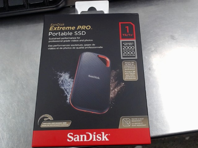 San disk extreme ssd 1 to
