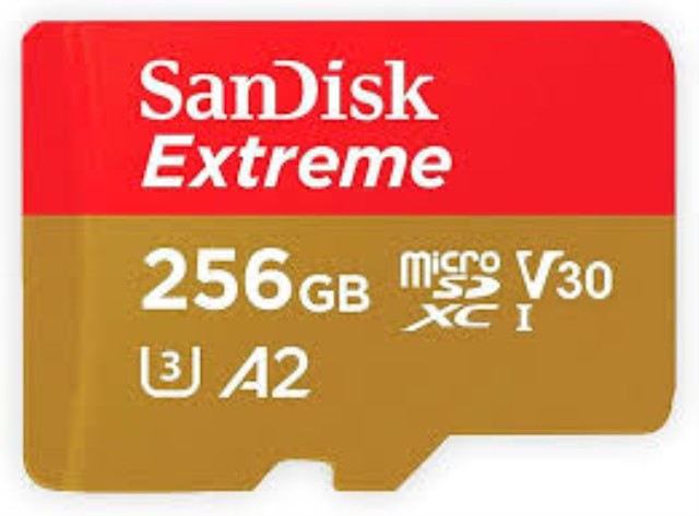 Sandisk extreme 256gb microsdxc