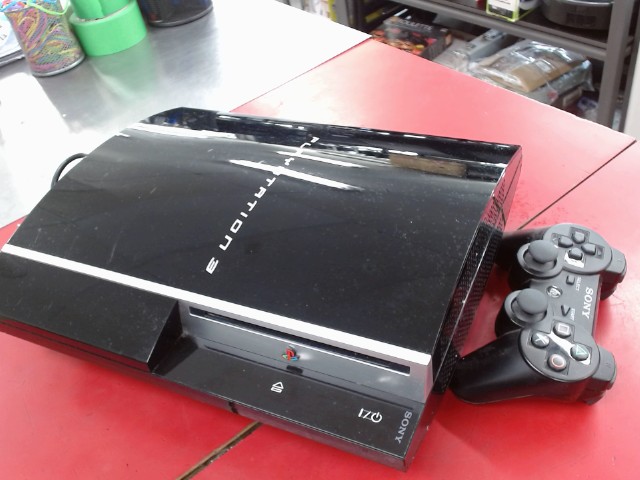 Console ps3 fat + fil + manette