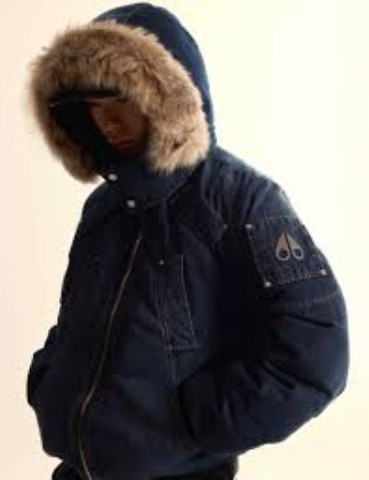 Evisu x moose knuckles ukiyo-e denim