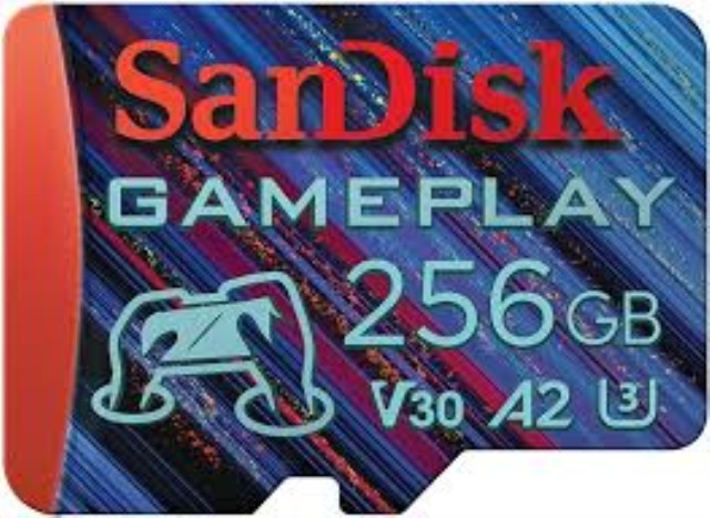Sandisk gameplay 256gb