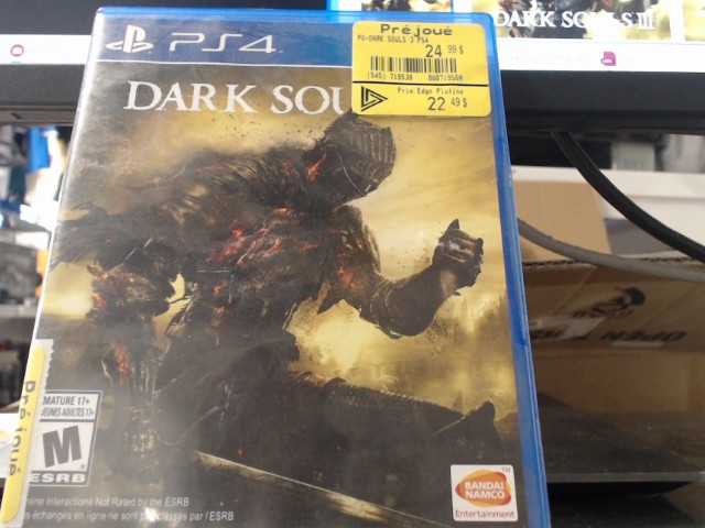 Dark souls 3 ps4