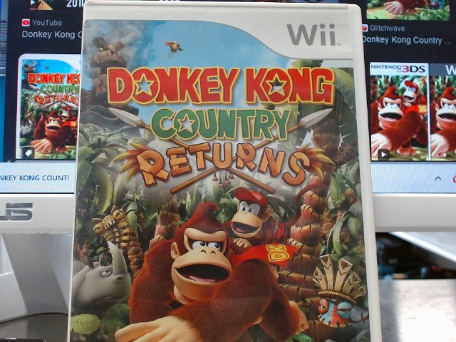Donkey kong country returns wii