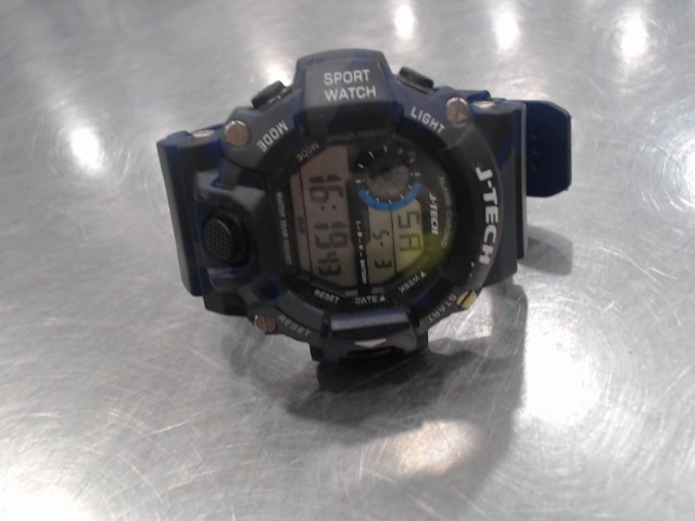 Montre sportive bleu