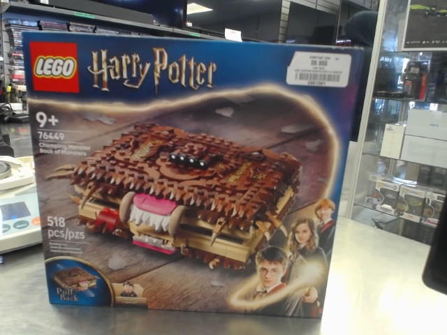 Lego chomping monster book of monster