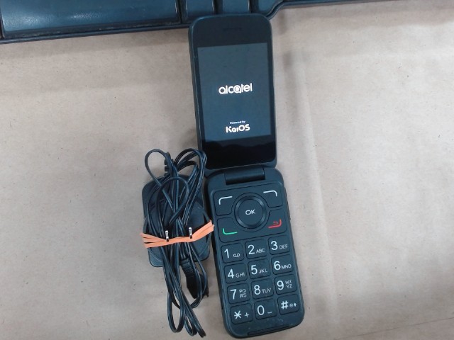 Cellulaire alcatel flip +_ chargeur
