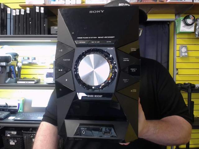 Minichaine avec subwoofer radio/cd