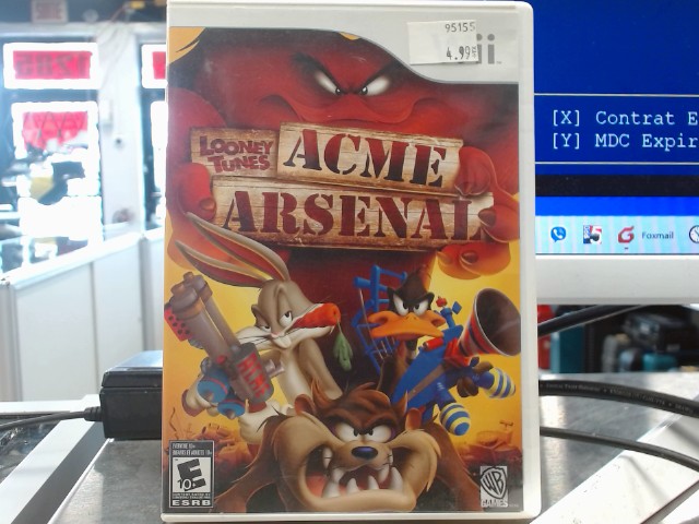 Looney tunes acme arsenal wii