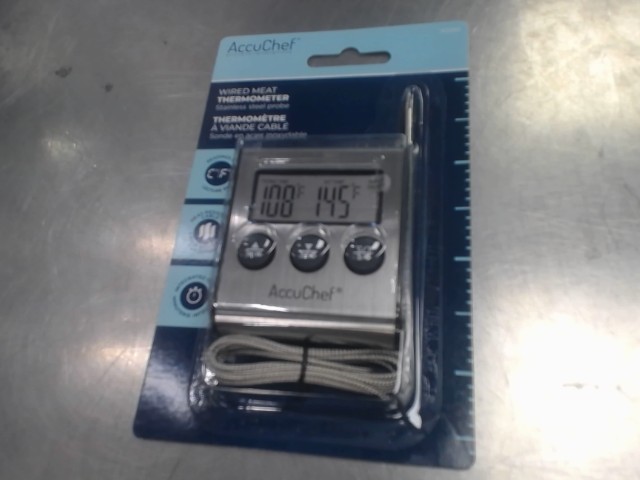 Wired meat thermometre