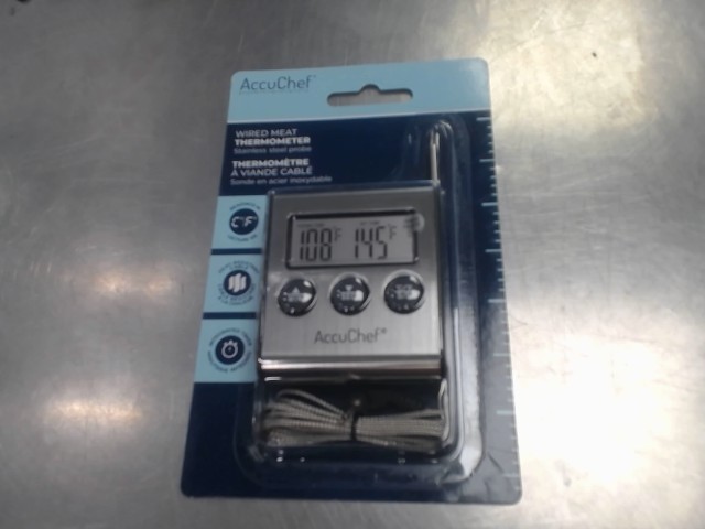 Wired meat thermometre accuchef