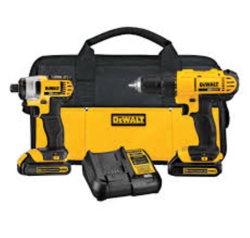 Set dewalt drill+impact driver brushless