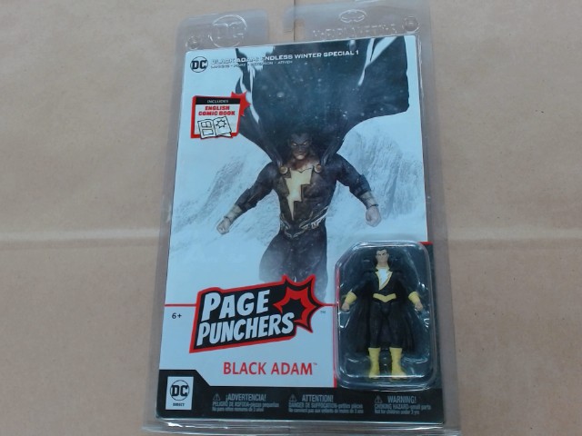 Black adam endless winter comic+figurine