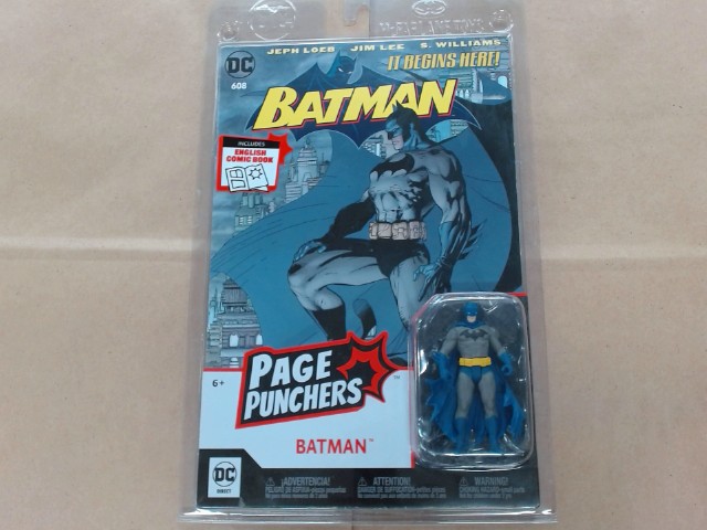 Batman it begin here comic+figurine