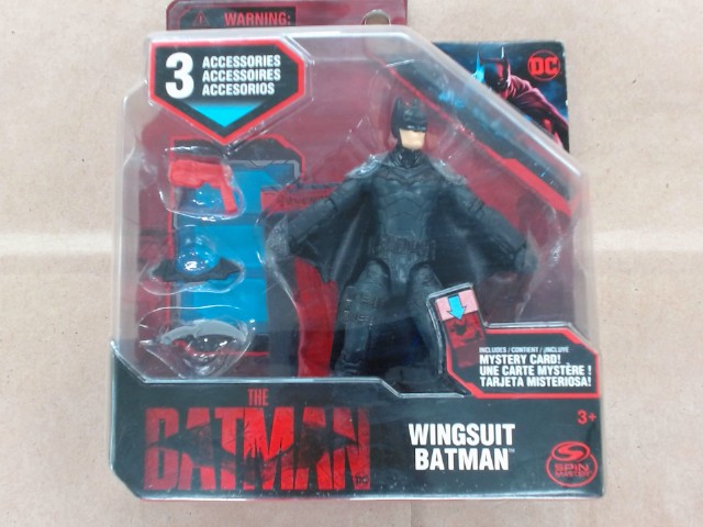 The batman wingsuit figurine+mysterycard