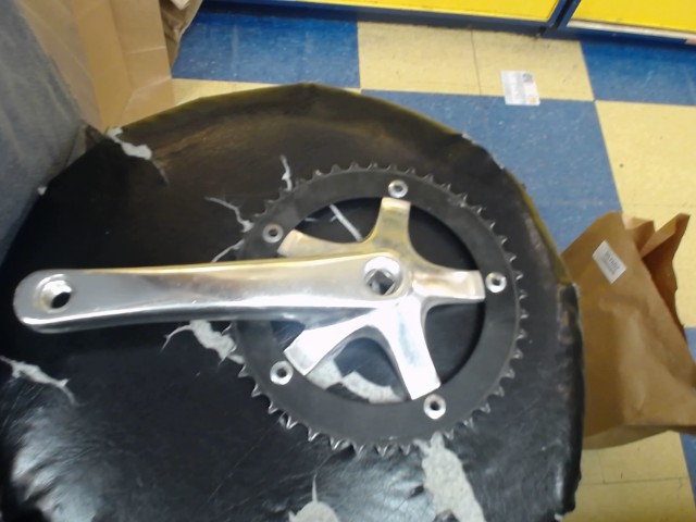 Track bike crank set
