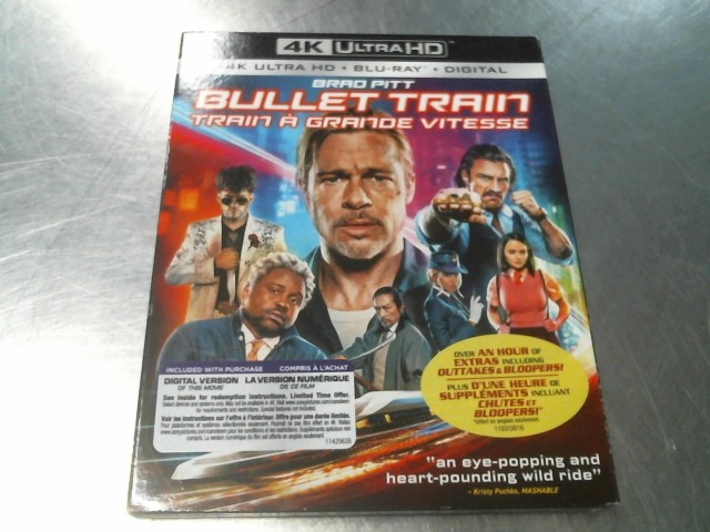 Bullet train / train a grande vitesse 4k