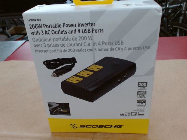 Ondulateur portable 200w neuf/new