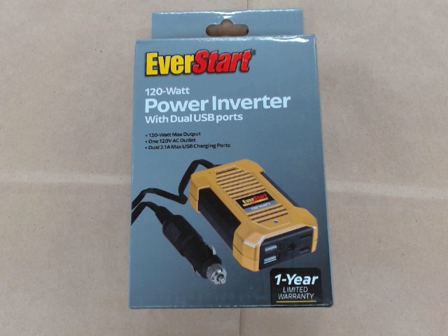 Power invert dual usb ports 120watt neuf