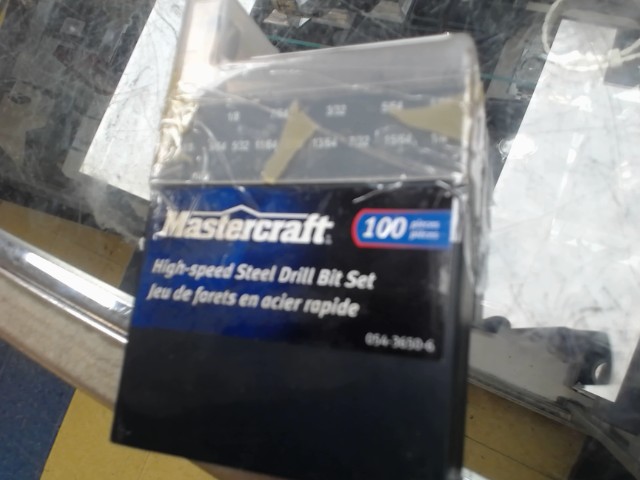 High speed drill bit set