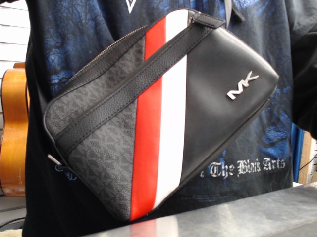 Sacoche mk rouge et blanche
