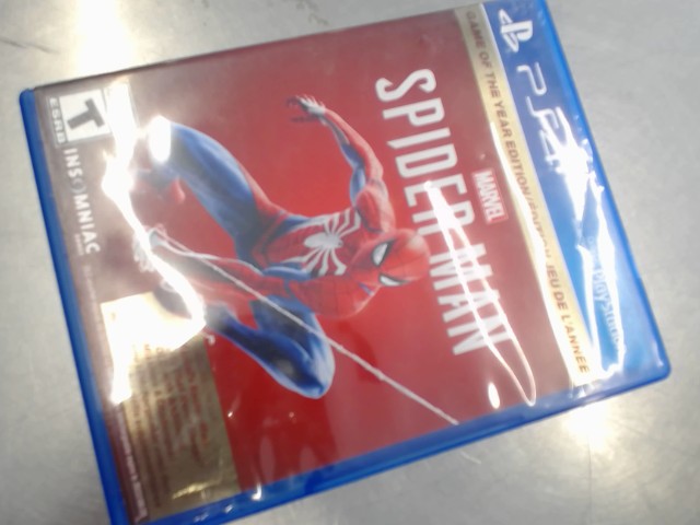 Spiderman goty ps4