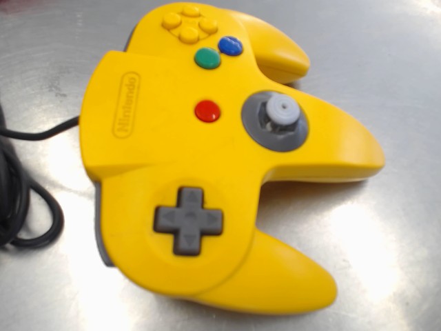 Manette n64 jaune