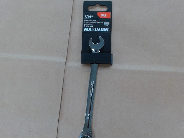 Cle mixte a cliquet 7/16'' neuf/new