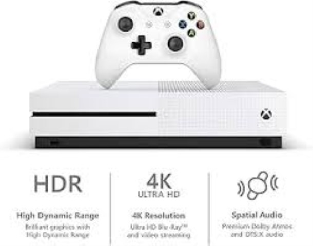 Xbox one s avec manette et fil +acc