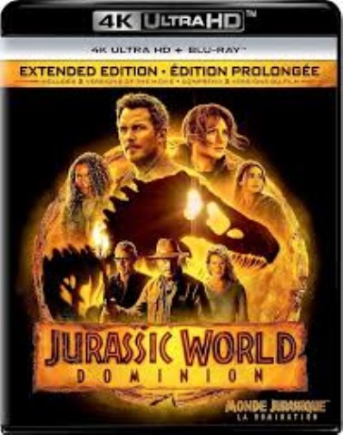 Jurassic world dominion [new 4k uhd blu-