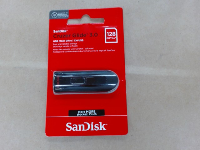 Cle usb cruzer glide 3.0 128go neuf/new