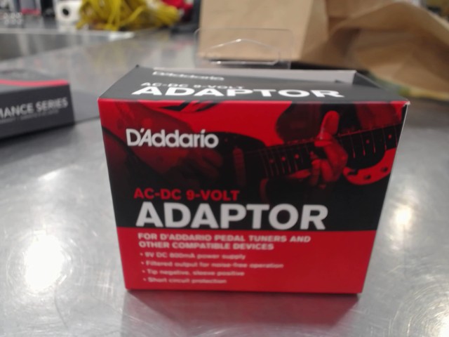 Ac-dc 9-volt adaptor