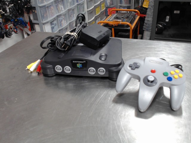 Console nintendo 64+fil+man