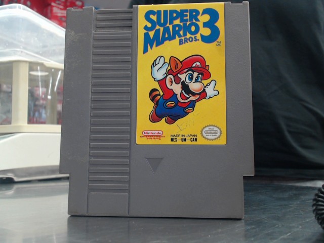 Super mario bros 3 pour nes