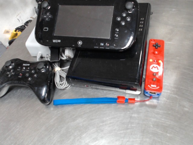 Console wii u+1 pad+1manette+manette gam