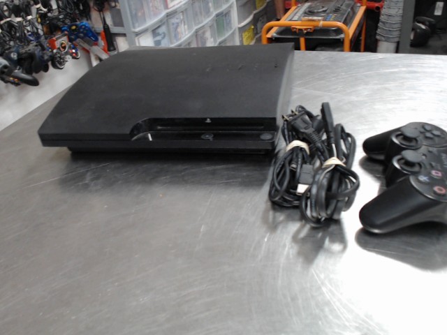 Console playstation 3+man+fil