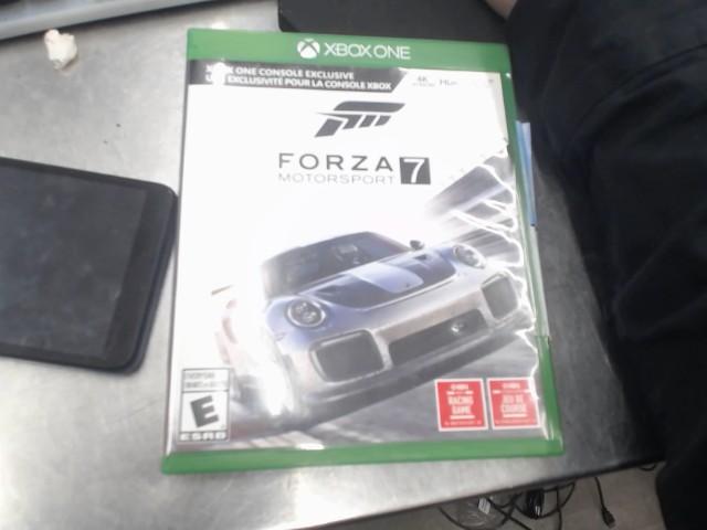 Jeu xbox one forza motorsport 7