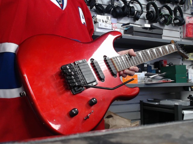 Guitare aria 2 pro xr series rouge