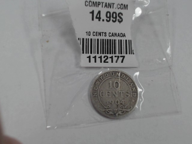 10 cents canada 1904