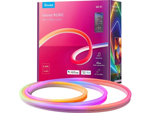 6.56ft custom light neon rope