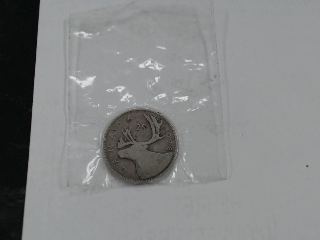 Canada 25 cents 1938