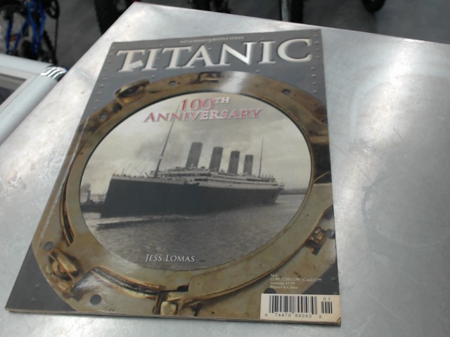 Livre titanic 100th ann.
