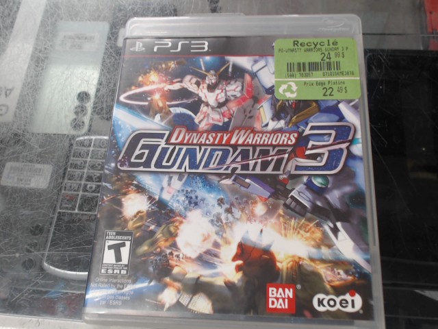 Dynasty warriors gundam 3
