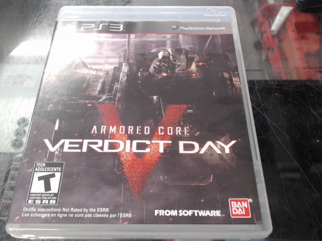 Armored core verdict day