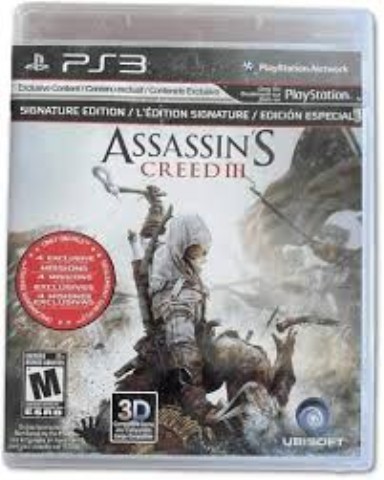Assassins creed iii ps3