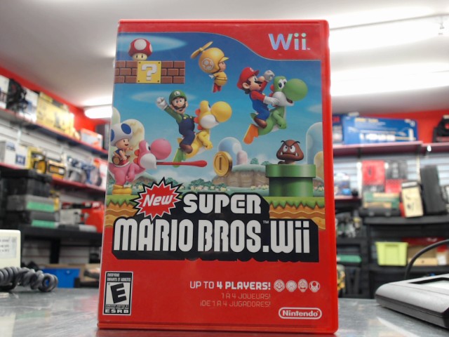 New super mario bros wii cib